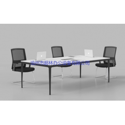 鋼架會議桌 2.4m x1.2m （不含椅子）