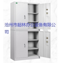文件柜 扳手兩節(jié)柜 鐵皮柜 1850x900x390mm（鋼板厚度0.8mm）