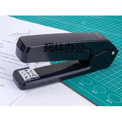 得力0434旋轉(zhuǎn)訂書機(混)3個 裝中縫裝訂訂書器 臨時裝訂工具
