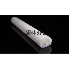 得力財(cái)務(wù)憑證裝訂機(jī)配套透明尼龍鉚管 熱熔膠管裝訂管塑料管耗材 100支/盒 3853（φ5.2*500mm）